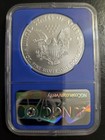 2017 p  American Silver Eagle Ngc Ms70 Struck At Philadelphia Blue Core 