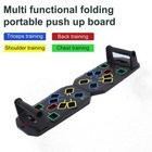 Clingman Pressframe For Home Gym Foldable Push Up Board With Comfortable Grip