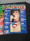 Vtg Circus Magazine Lot July 1983  Nov 1982 oct 1982 Vm05
