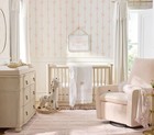 Pottery Barn Kids Welcome Home Embroidered Heart Baby Quilt Pink Free Shipping
