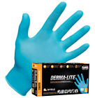 Sas Derma-lite Powder-free Exam Grade Nitrile Gloves  5 Mil  Large -case Of 1000