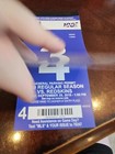 Lot Of 8 New York Giants Parking Pass 2019 Season Stub Permit Game Stub Park