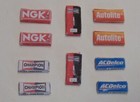 1 24 Scale Fan Belts And Spark Plugs