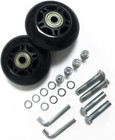 2pcs Luggage Suitcase Replacement Wheels  50 64 70 75 84 90mm Rubber Inline Roll