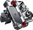 Motorcycle Phone Mount Auto Lock 100mph Military Anti-shake Bike Phone Holder