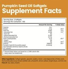 Pumpkin Seed Oil Saw Palmetto 3000 Mg - Bladder Health  Immune Support 300 Pills