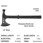 Camping Axe  Survival Chopping Hatchet With Sheath  Tactical Tomahawk With Ha   