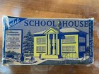 Vintage 1950   s Louis Marx Marxville Plastic School House Model Toy Original Box