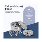 Communion Ware 2 Holy Wine Serving Trays With A Lid   2 Stacking Bread Plates   