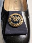 St  John Black And Blue Vintage Logo Shoes Size 6 1 2 Preowned
