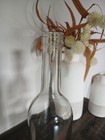 Vintage Clear Glass Bottle 12    Tall 2    Wide