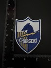Vintage Retro Throwback San Diego Chargers Logo Blue   Gold Patch New Old Stock