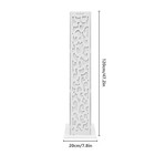 8pcs Elegant White Flower Columns With Led Lights For Weddings   Events