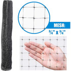 Garden Fence Deer Bird And Garden Netting 7ft X 100 Ft Plastic 3 4    Mesh