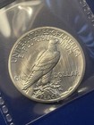 1945 P Peace Dollar Broken Sword High Relief Daniel Carr Restrike Silver Coin