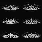 Beautiful Cute Kid Princess Tiaras And Crowns Crystal Headband Bridal Crown