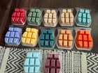 Scentsy Wax Bars Lot 12 Melts Classic Scents - Leather  Black Tie  Eucalyptus