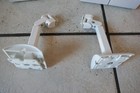 2 Bose Double Cube Speakers   Mounts White Doubleshot Lifestyle Acoustimass