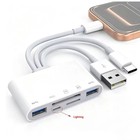 5 In 1 Memory Card Reader Usb 3 0 Otg Adapter Sd Card Reader For Iphone ipad 