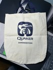 Quaker Oats Shiremanstown Pa Canvas Cloth Tote Shopping Bag 15  X 17 