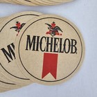 Michelob Beer Vintage Beer Coasters Mats Lot Of 80  Double Sided