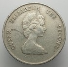 East Caribbean States 25 Cents 1986 Coin K389