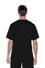 Barco One Wellness Mens 1 Pocket Scrub Top In Black In All Sizes  bwt010 Nwt