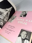 Folies Bergere Vintage Paris Souvenir Program Red Velvet Gold Risque Vintage