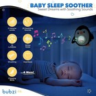 Sound Machine  Portable Penguin Soother   Night Light Projector  Comforting E   