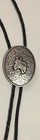 Vintage Metal Bolo Tie  Nice Big Horse Size Design  Nice Western Design