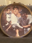 Mickey Mantle Yankee Forever  Sports Impressions Collector Plate - Gold Rim