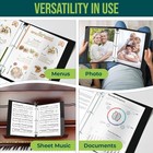 100 Pack Sheet Protectors 8 5 X11 Inch Clear Page Protectors For 3 Ring Binder