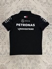 Mercedes-amg Petronas F1 Team 2024 Team Replica Polo Racing Shirt Black Large