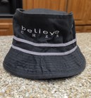 Vintage Cher Believe Tour 1999 Bucket Hat Black Embroidered Concert Merch O s