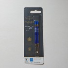 Lot Of Parker Quink Gel Refills Medium Point 2 Black Ink 2 Blue Ink Pen Smooth