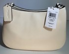 Nwt Authentic coach Penelope Leather Chalk Shoulder Handbag  Cp101 Limited Ed 