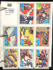 Batman  1966 Topps  usa  Blue Bat   Cowl Back Cards   Complete Set Of 44 Cards