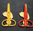 Pair Of Vintage  Snoopy Joe Cool Child Scissors  1971 Hong Kong