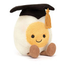 Jellycat Graduation Boiled Egg Plush Soft Toy Cute Grad Gift Stuffed Doll New