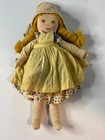 Antique Vintage Cottage Farm Crochet Peasant Folk Handmade Doll Cloth Rag 18 