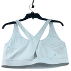 Ideology Sports Bra Womens Plus Size 2x White Sleeveless Stretch New