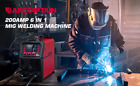 6 In1 Mig Welder 200a 110v 200v Gas Flux Core Mig stick lift Tig Welding Machine