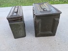 Vintage Wwii Ammo Box Canco Cal M1   Modern 50 Cal Ammo Box M2 - Free Shipping 