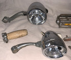 Nice Lot  Vintage  Bicycle  Parts  Lights  Pedals   