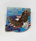 Bpoe Elks Lodge  2190 Canoga Park Enameled Lapel Pin 2021 2022 Us Flag Eagle
