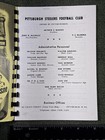 1955 Pittsburgh Steelers Nfl  Football Team Media Guide Yearbook