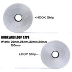 Hook Loop Self Adhesive Fastener Tape Heavy Duty Double Sided Sticky Tape