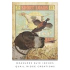 Vintage Shotgun Advertising Art Print 8x10 Pointer Hunting Dog Kennel Wall Decor
