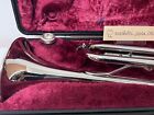 Yamaha Ytr-1310 Trumpet Case Silver Nickel Mouthpeace With Hard Case From Japan