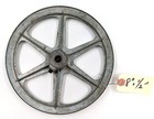 Nos  Vintage Congress 8 00    Od 1 2    Fixed Bore Die-cast V-belt Pulley Usa Made